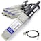 Add-On Addon Hp Jg329A Compatible Taa Compliant 40Gbase-Cu Qsfp+ To 4Xsfp+ JG329A-AO - alternate 1